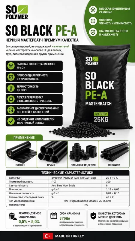 So black Masterbatch 1 So black Masterbatch 1