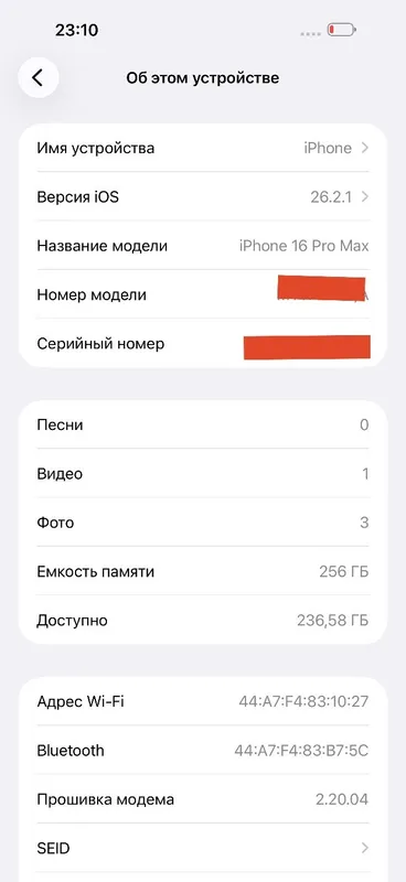 iPhone 16 Pro Max 256GB. 100% — фото 6
