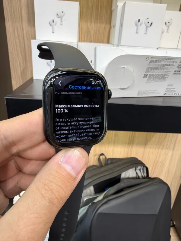 Apple Watch 11/46 JetBlack 100% 4
