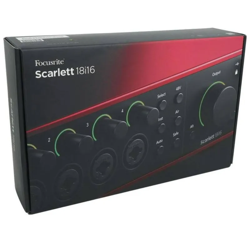 Focusrite Scarlett 18i16 аудио интерфейси (4th Generation) Focusrite Scarlett 18i16 аудио интерфейси (4th Generation)