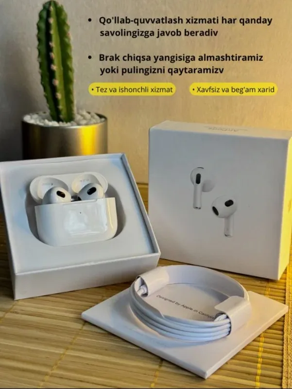 YENGI ! Airpods 3 Premium | Garantiya | Dostavka ! 3