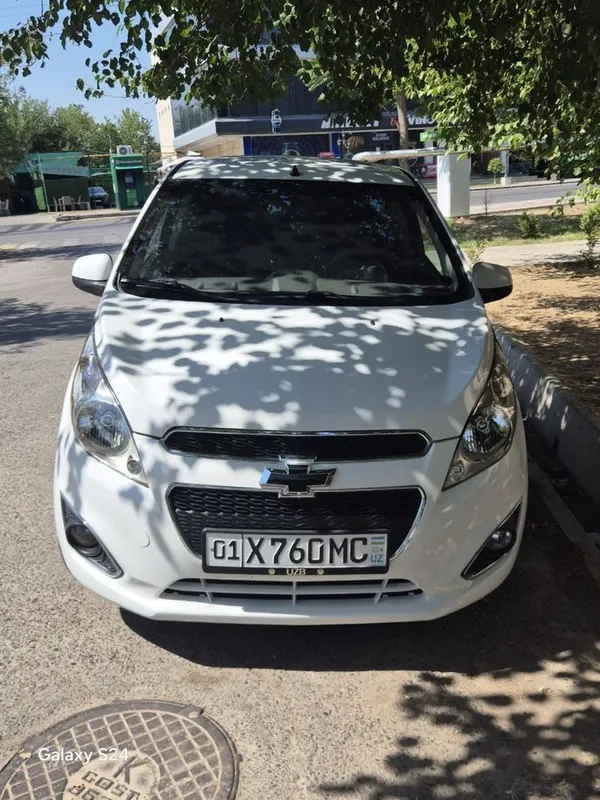 Chevrolet spark белый 1 Chevrolet spark белый 1