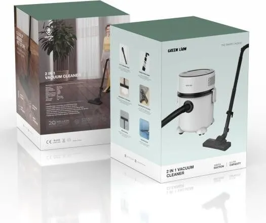 Green Lion 2 In 1 Vacuum Cleaner plisos — фото 4