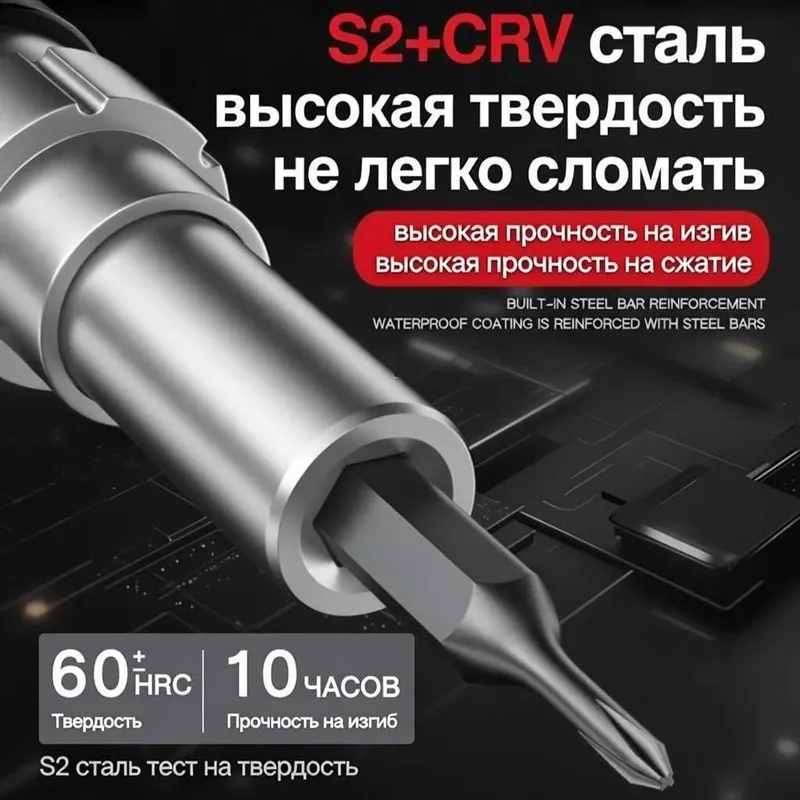 Бренд "DELIXI" D-8183 набор отверток 145 в 1 очень полезен и практичен — фото 2