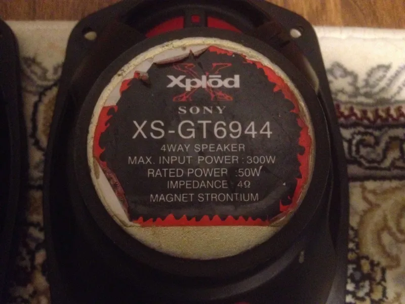 Динамики sony xplod XS-GT6944 6 Динамики sony xplod XS-GT6944 6