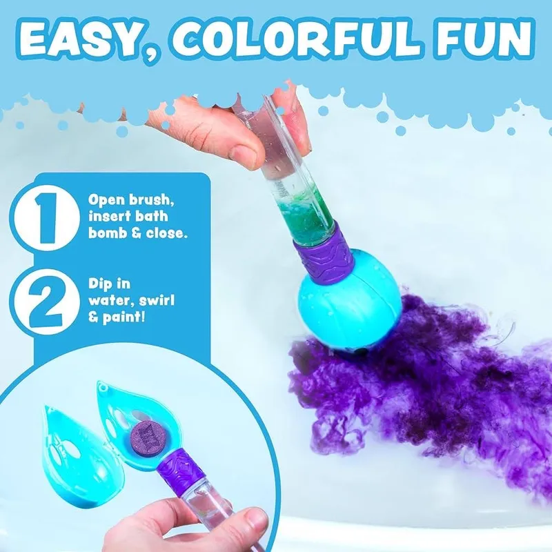 Tub Works - Bath Color Brush Kids bath bomb — фото 1