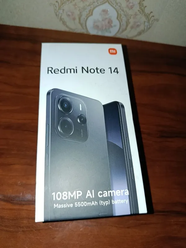 Redmi note 14 8/256 3 oy bulgan olinganiga 2 miliyon sum 1