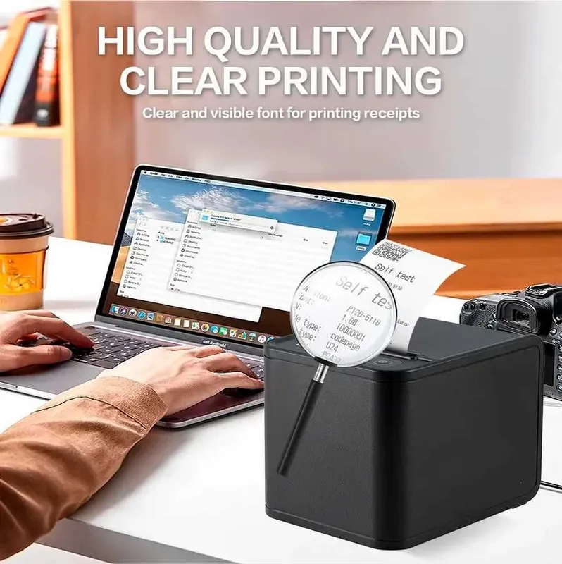 Оптом - Принтер чеков Xprinter XP-80T USB Printer термопринтер 80мм — фото 1