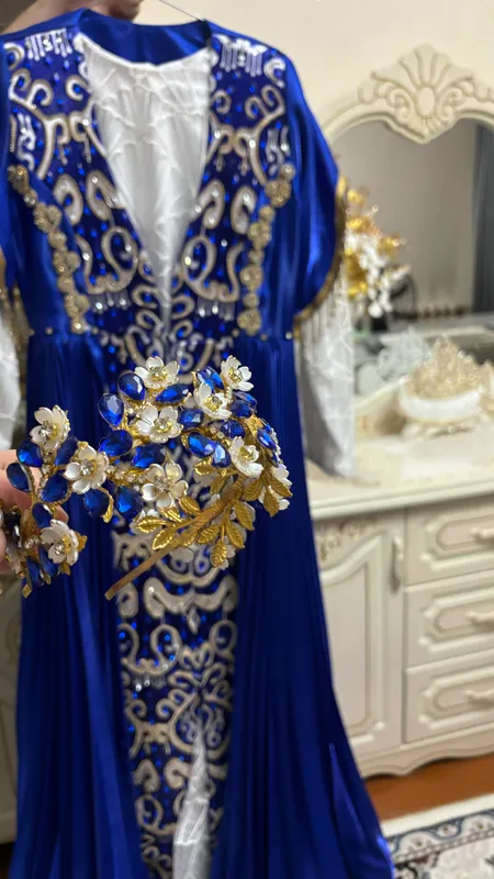 Kelinlar uchun ko’ylak ansambl