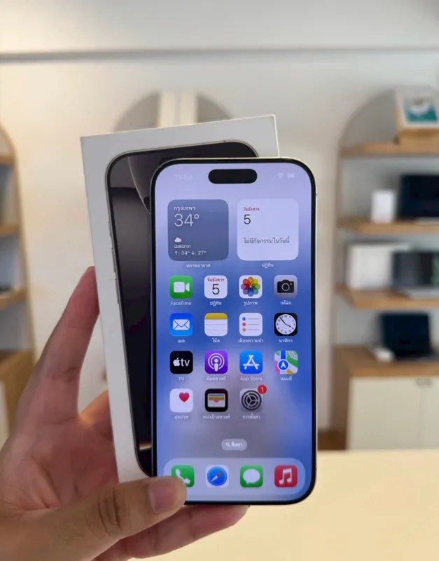 iPhone 15 Pro 256Gb Natural Titan Akk: 85% Kelwamz — фото 1