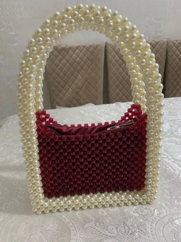 Сумка из бусин, styled by diamond!