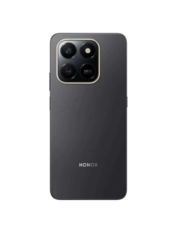 Смартфон HONOR X7d, 2 SIM, NFC, 8GB+256GB, камера 108 Мп, аккумулятор 6500 мАч, черный — фото 5
