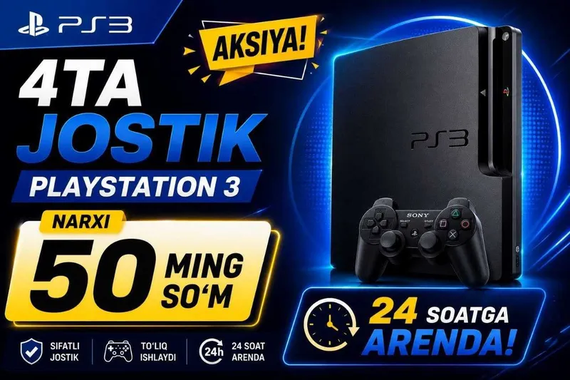 Playstation 3 arenda