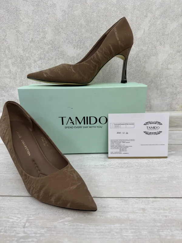 TAMIDO tuflilari, 39-o‘lcham — 1 marta kiyilgan 👠 4 TAMIDO tuflilari, 39-o‘lcham — 1 marta kiyilgan 👠 4