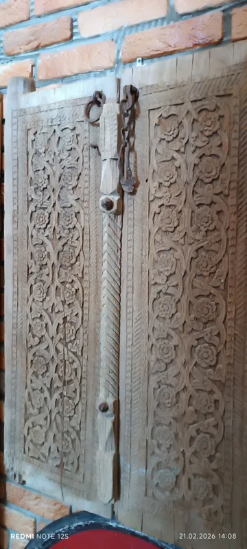 Старинные ставни из карагача. — фото 1
