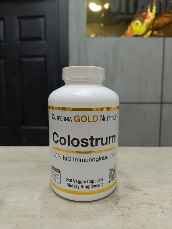 California gold nutrition colostrum 240 veggie capsules