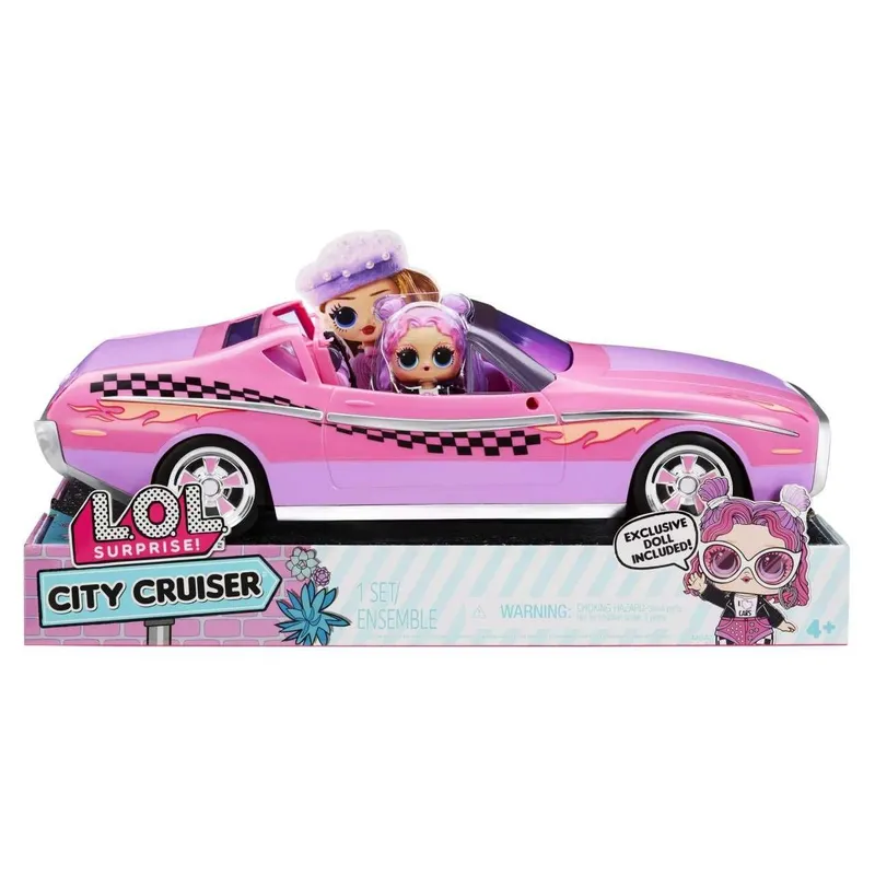 Машинка-Кабриолет LOL Surprise City Cruiser с эксклюзивной куклой