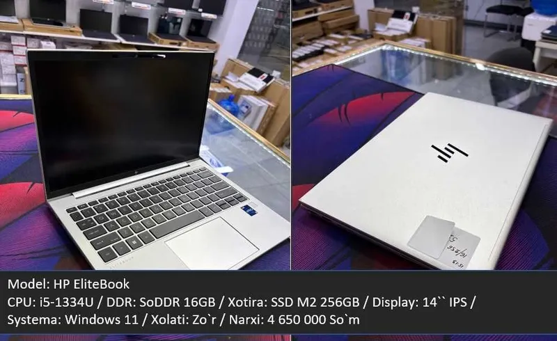Noutbuklar Optom BU HP, Asus, Lenovo, Acer, MSI, Dell, Surface... — фото 2