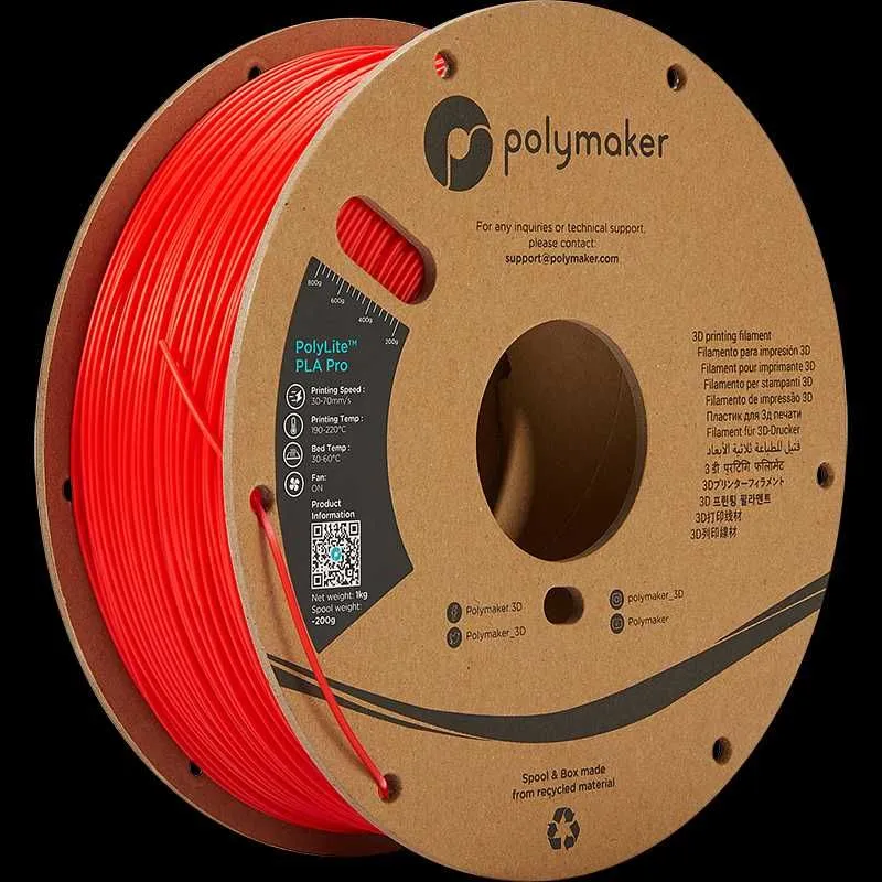 Филамент PolyLite™ PLA Pro | Polymaker | 1.75мм 1кг - 3D печать — фото 1