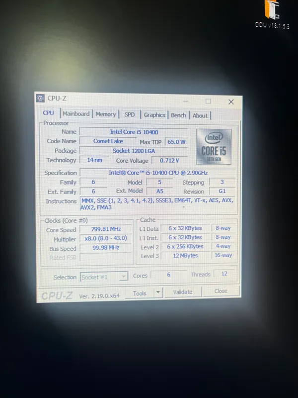 Процессор i5-10400 со встройкой 2 Процессор i5-10400 со встройкой 2