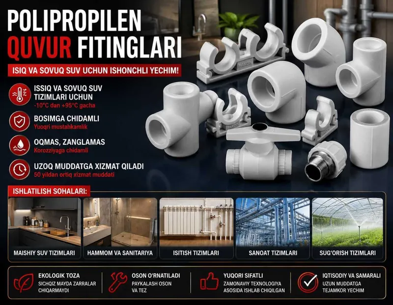 Plastherm Polipropilen Quvurlar va Fitinglar — фото 3