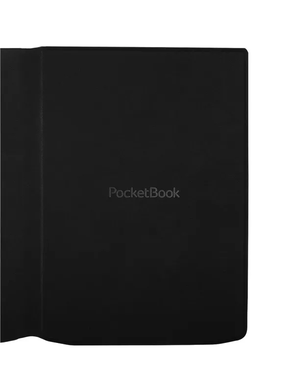 Чехол-книжка PocketBook Flip для PocketBook InkPad (743 Flip series Black), полиуретан/микрофибра, черный — фото 1