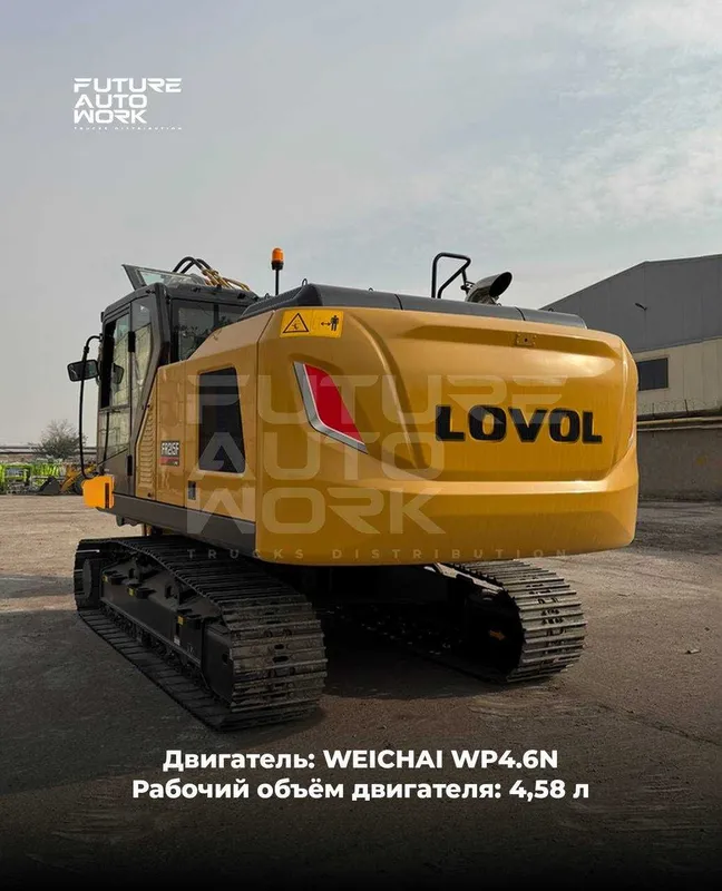 LOVOL FR215F 1.1m³ kovsh Zanjirlik ekskovator 12 OYGA NASIYA SAVDO !!! — фото 5