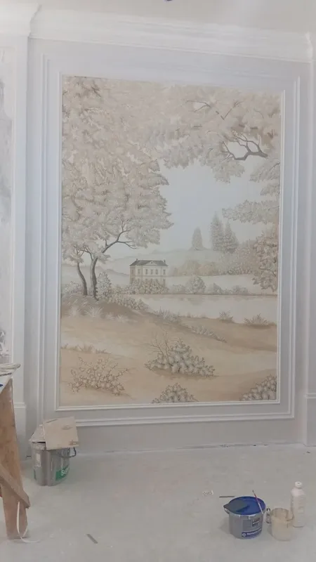 Rassom.Рассом.Devolga rasm chizish.Художник роспись стен