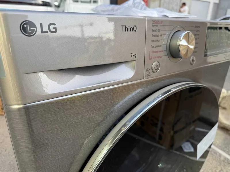 Стиральная машина LG 7 кг F2V5HS2S AI DD Steam Wi-Fi TurboWash 59 — фото 2