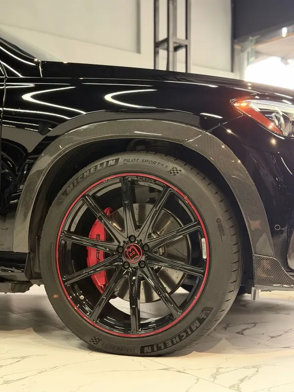 Mercedes gle 6.3 amg brabus body kit — фото 2