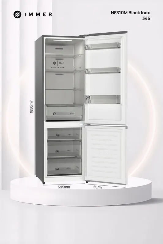 Холодильник Immer Trust x Series NF310M Black Inox