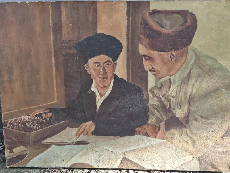 Картина маслом В.Б. Плеханов 1
