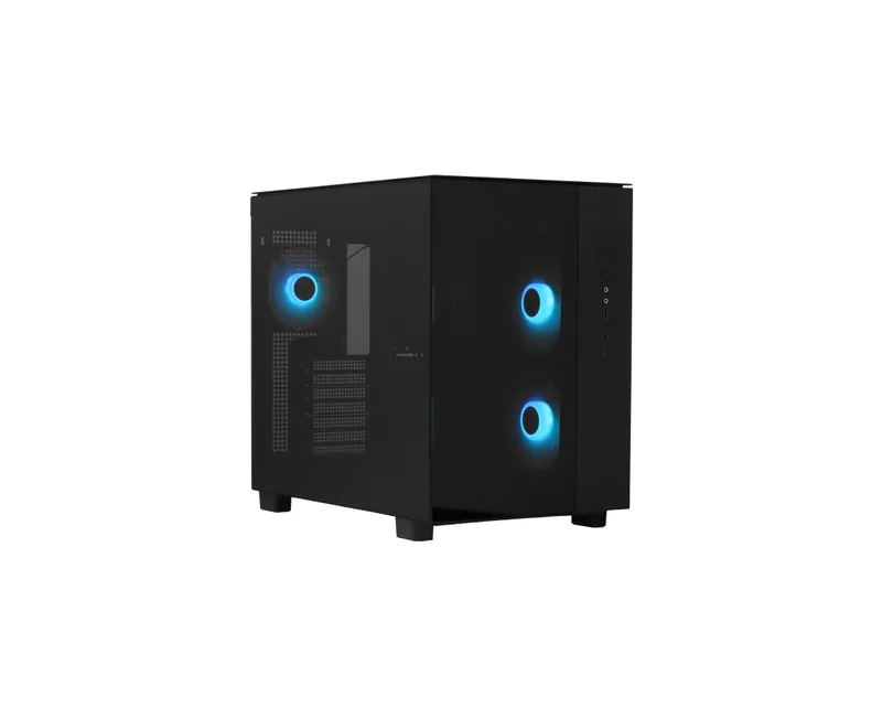 | Игровой корпус Montech King 65 Pro Black ATX Аквариум 3 кулера