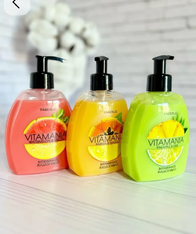 Жидкое мыло VITAMANIA 300 мл FABERLIC