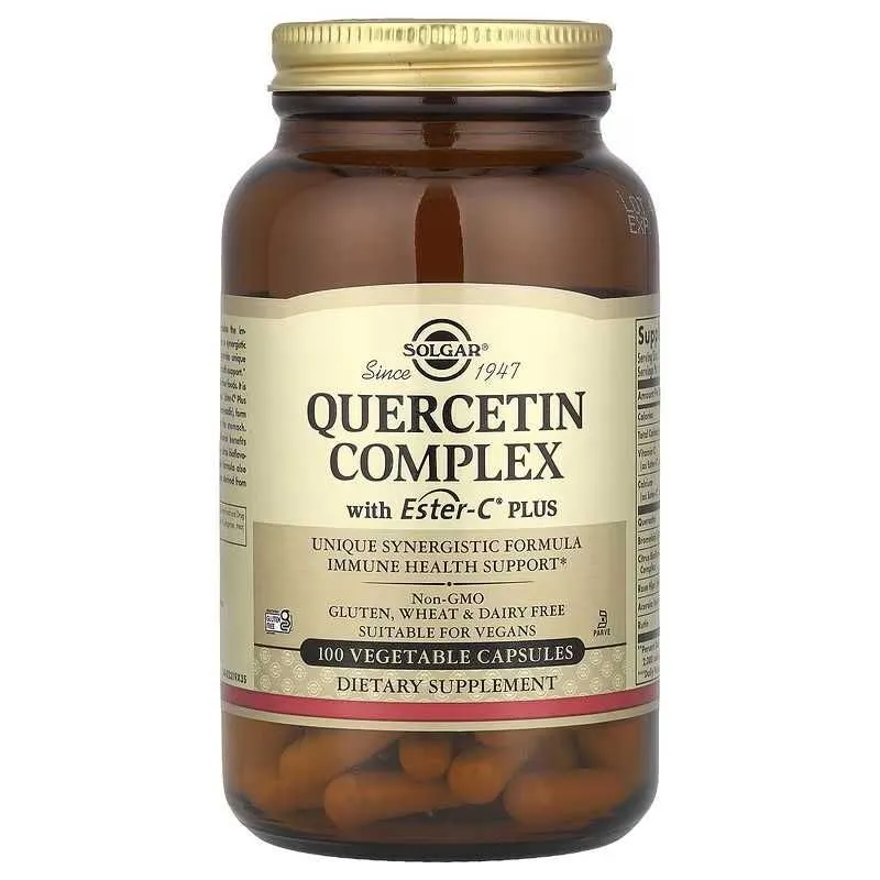 Solgar Quercetin Complex Kversetin Ester-C Plus Quercetin Ester-C 3 Solgar Quercetin Complex Kversetin Ester-C Plus Quercetin Ester-C 3