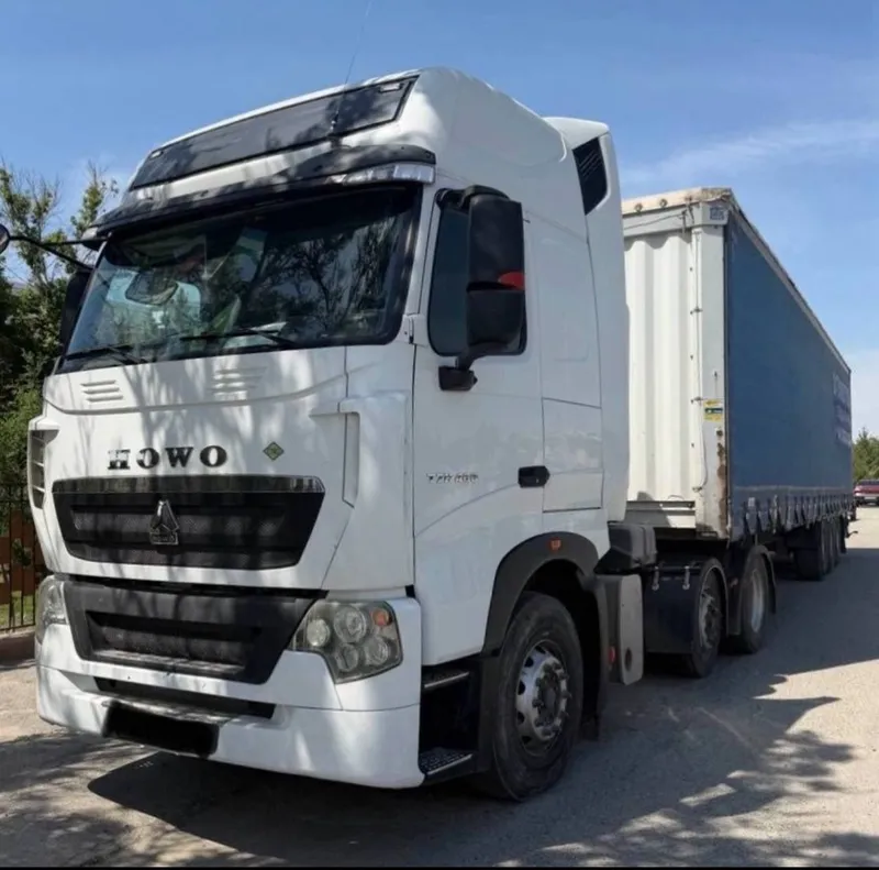 HOWO T7 460 + KRONE Прицеп Сотилади