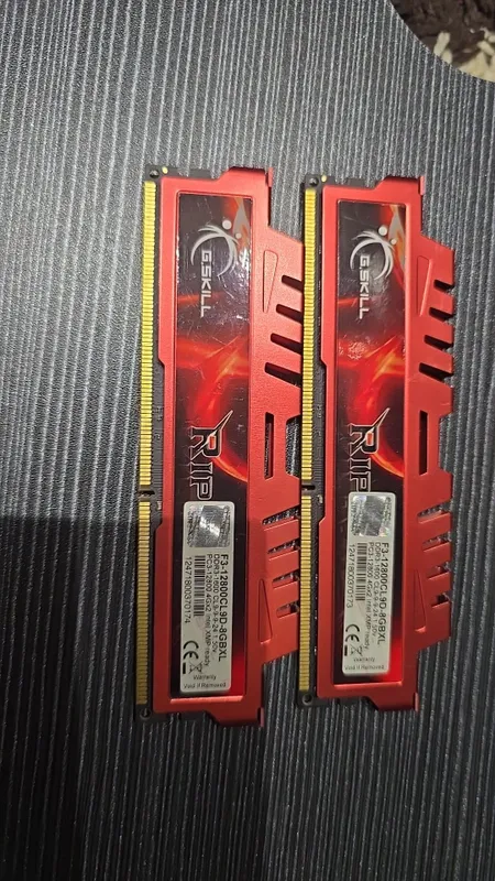 Оперативная память G.Skill Ripjaws X DDR3 8GB (2x4GB) 1600MHz