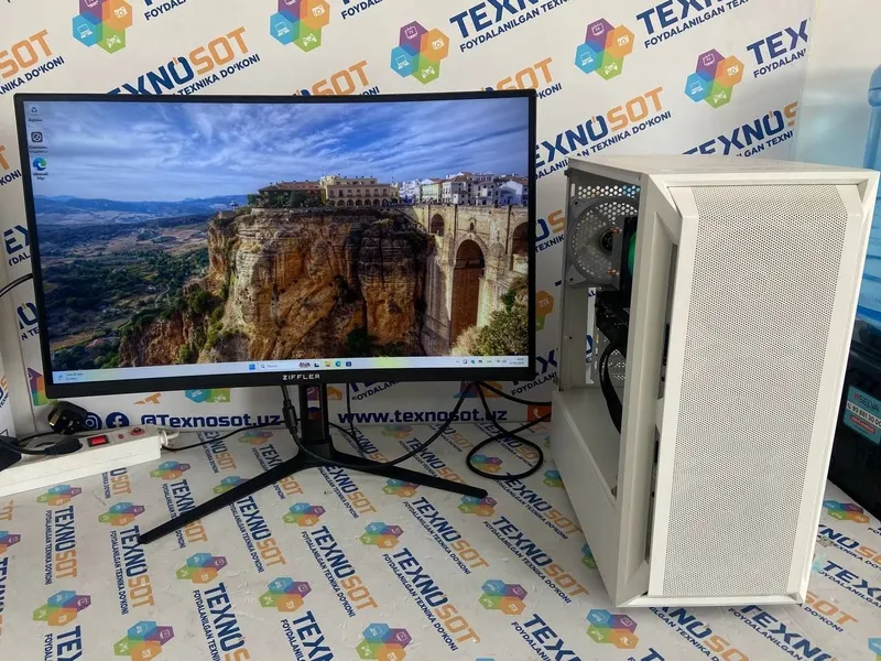 Мощный игровой ПК + монитор 27" 180Hz