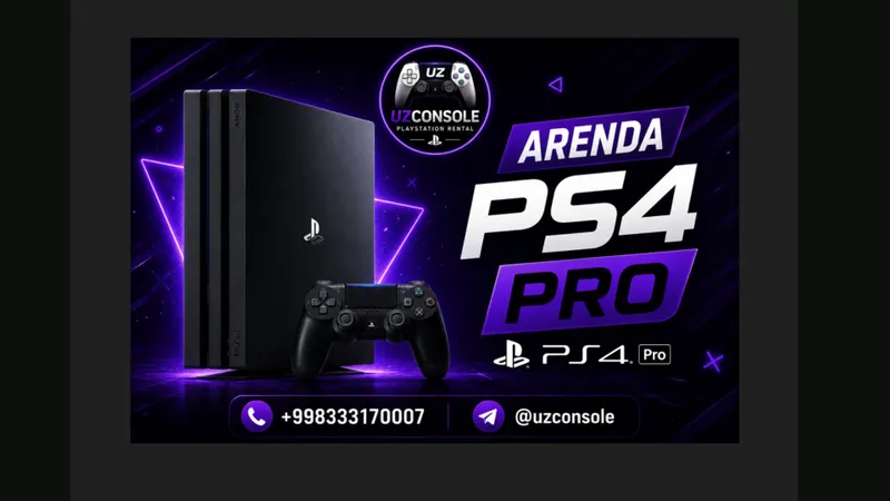 Аренда PlayStation 4 Pro Аренда PlayStation 4 Pro