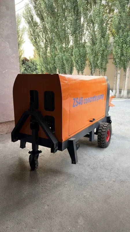 Model: ZS40 Diesel Concrete Pump Ishlab chiqarilgan yili: 2026-yil Dvi 4 Model: ZS40 Diesel Concrete Pump Ishlab chiqarilgan yili: 2026-yil Dvi 4