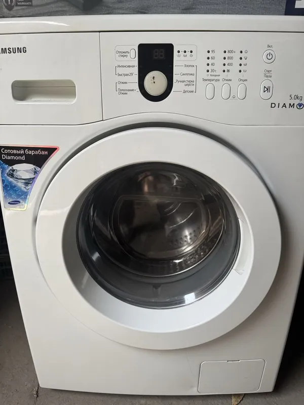 Samsung avtomat kir yuvish mashinasi. 5 kg, diamond baraban — фото 1