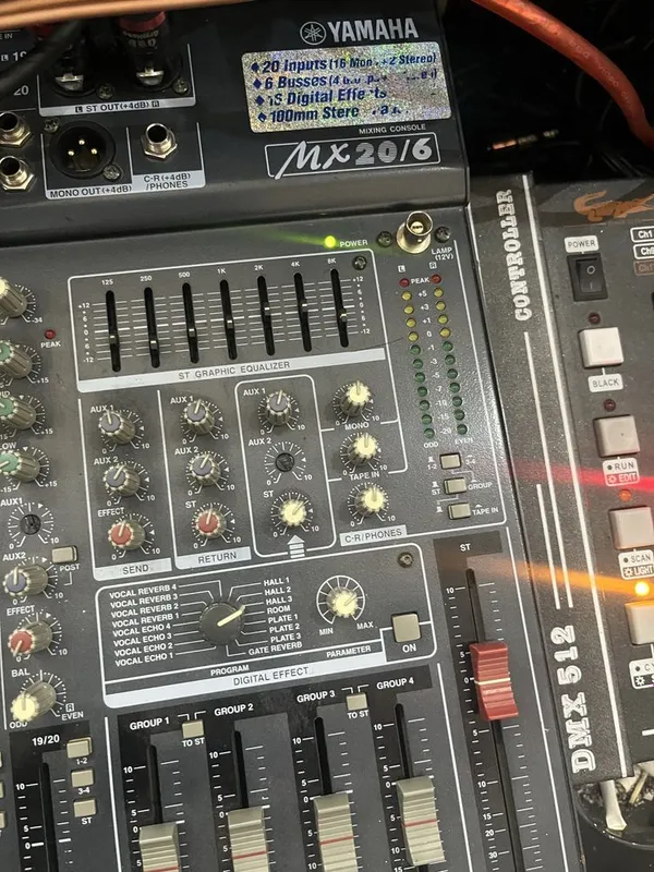 Yamaha miksher mx20/6 3