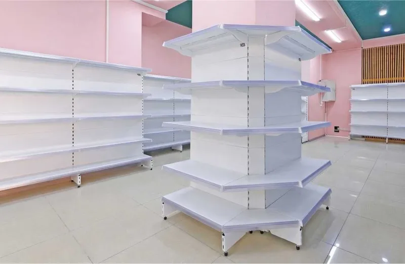 Стеллажи и полки, торговое оборудование для магазина — фото 7