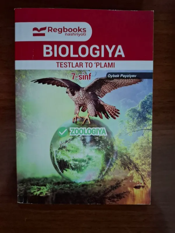 Kitob 7sinf biologiya testlar
