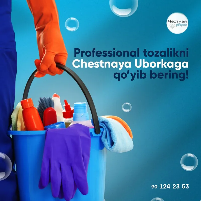 Uborka xizmati tez va toza 2