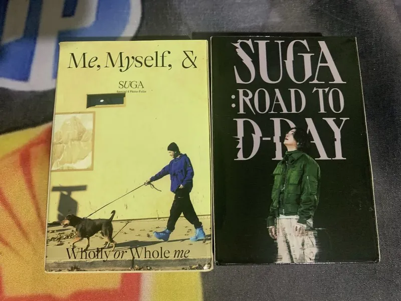карточки с BTS — Suga/Yoongi