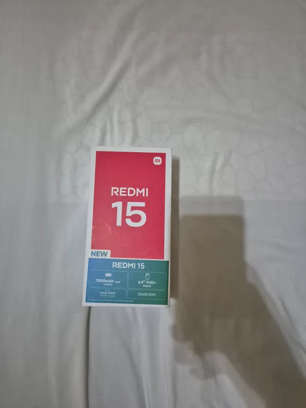 Redmi 15 Ram 12, память 256 ГБ, новый, коробка открыта Redmi 15 Ram 12, память 256 ГБ, новый, коробка открыта