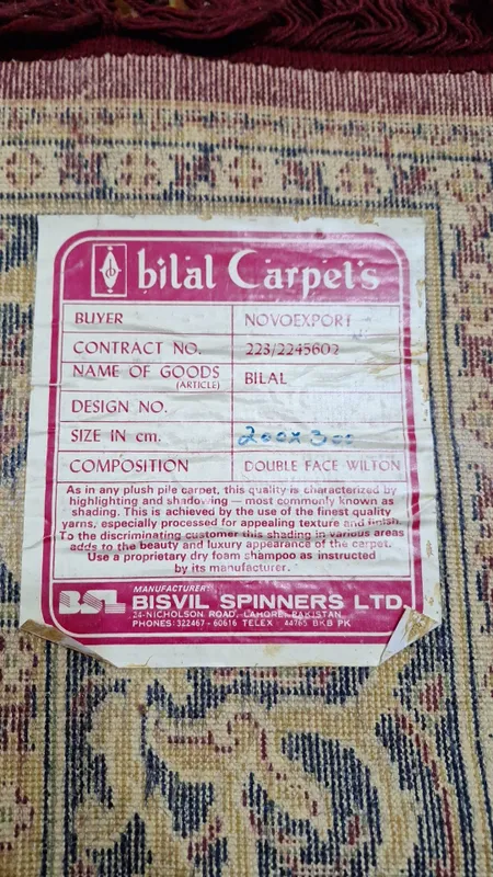 SSSR taxminan 1970 yilgi qalin sherst GILAM. Xolati ideal yengide. 3 SSSR taxminan 1970 yilgi qalin sherst GILAM. Xolati ideal yengide. 3