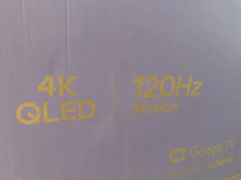 Ziffler 55 4K Qled Googl tv 120 hz — фото 2