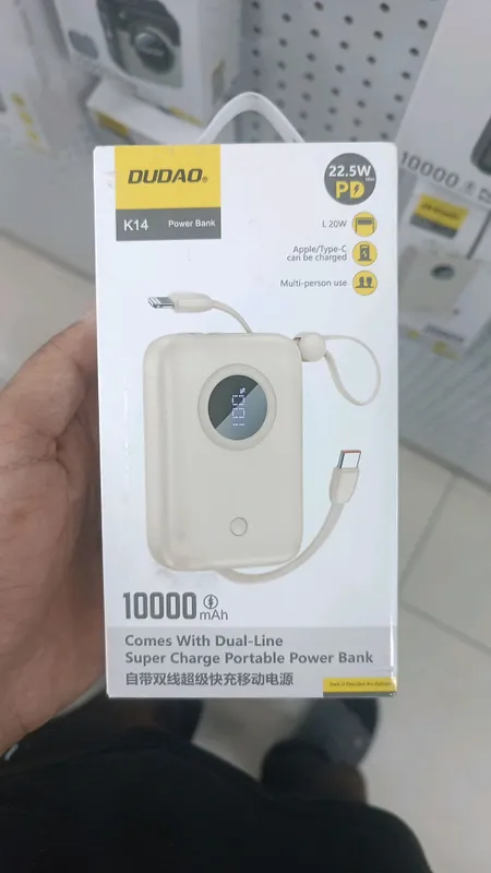 Power Bank 10.000 mah BUKU K14 22.5 W sotiladi Power Bank 10.000 mah BUKU K14 22.5 W sotiladi